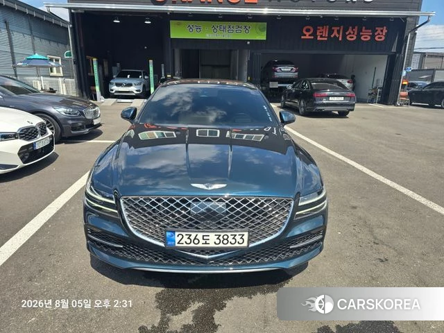Genesis G80 (RG3) 2020 Синий из Кореи