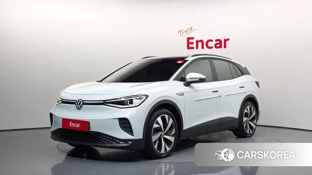 Volkswagen ID.4 2022 Белый из Кореи