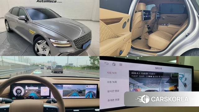 Genesis Electrified G80 (RG3) 2025 Серебристо-серый из Кореи