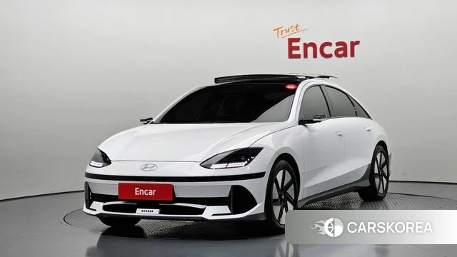 Hyundai Ionic 6 2024 Белый из Кореи