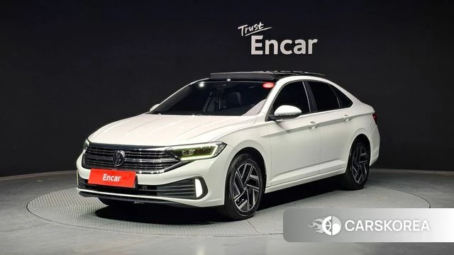 Volkswagen 7th Generation of Jetta 2023 Белый из Кореи