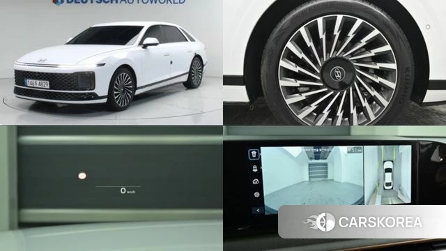 Hyundai Grandeur Hybrid (GN7) 2023 Белый из Кореи