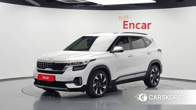 Kia Seltos 2022 Белый из Кореи