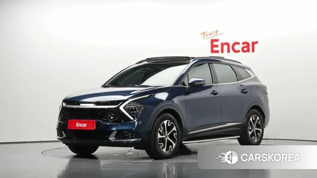 Kia Sportage 5th Generation Hybrid 2022 Синий из Кореи