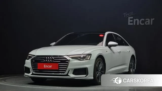 Audi A6 (C8) 2021 Белый из Кореи
