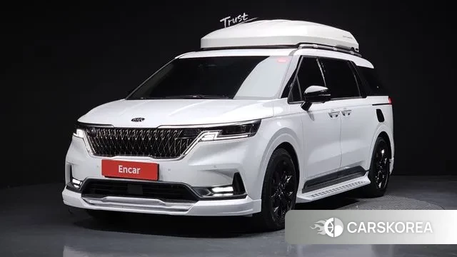 Kia Carnival 4th generation 2021 Белый из Кореи