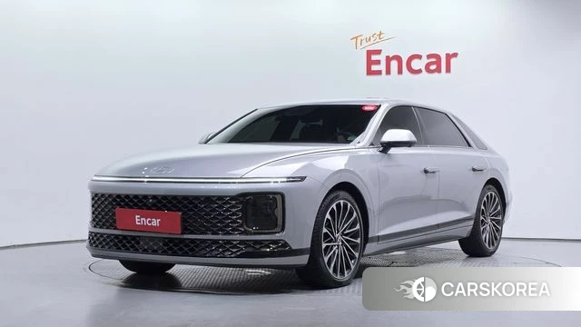Hyundai Grandeur Hybrid (GN7) 2023 Серебристо-серый из Кореи