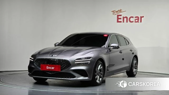 Genesis The New G70 Shooting Brake 2023 Серебристо-серый из Кореи