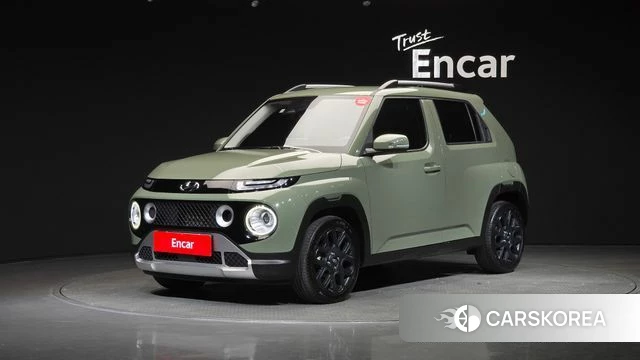 Hyundai Casper 2022 Светло-зеленый из Кореи