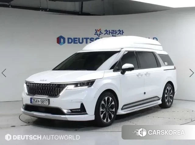 Kia Carnival 4th generation 2022 Белый из Кореи