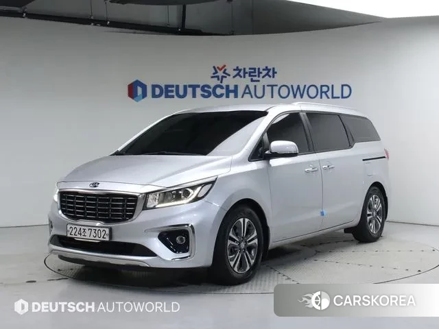 Kia The New Carnival 2019 Серебряный из Кореи