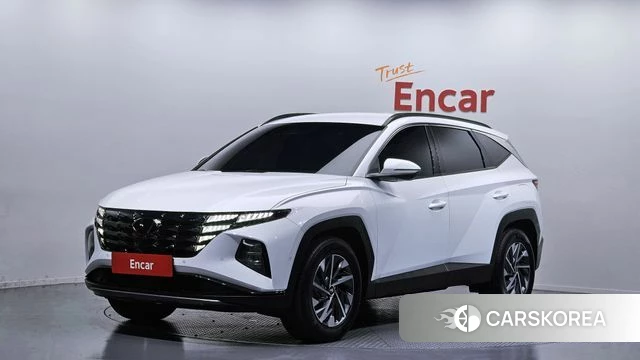 Hyundai Tucson Hybrid (NX4) 2023 Белый из Кореи