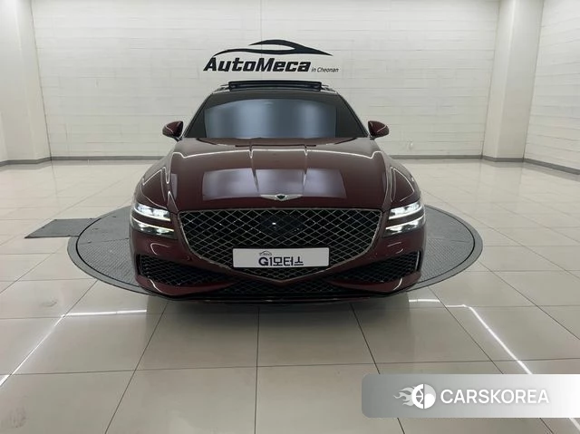 Genesis G80 (RG3) 2022 Красный из Кореи