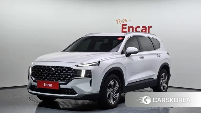 Hyundai The New Santa Fe 2021 Белый из Кореи