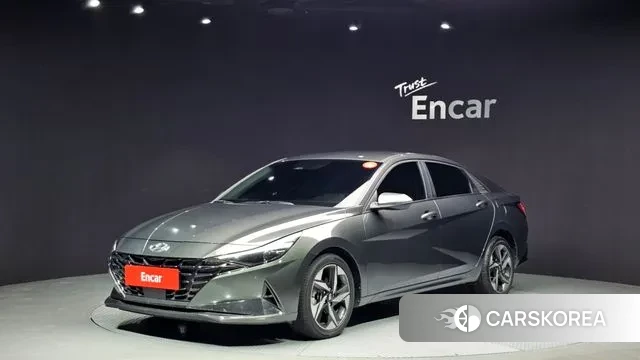 Hyundai Avante (CN7) 2021 Серый из Кореи