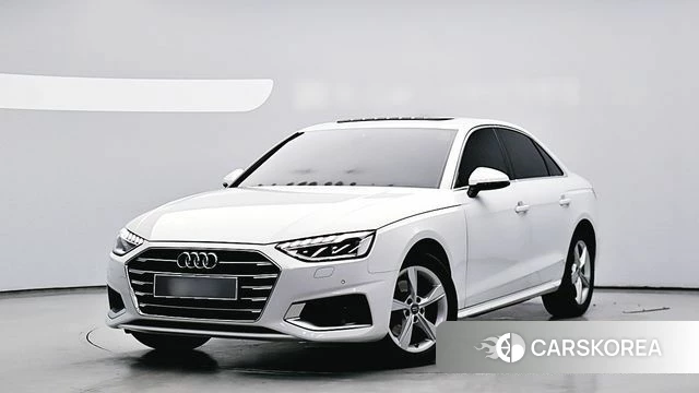 Audi A4 (B9) 2021 Белый из Кореи