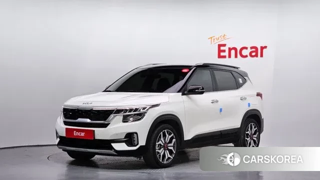Kia Seltos 2021 Белый из Кореи