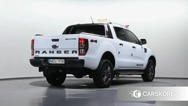 Ford Ranger 3rd Generation 2022 Белый из Кореи