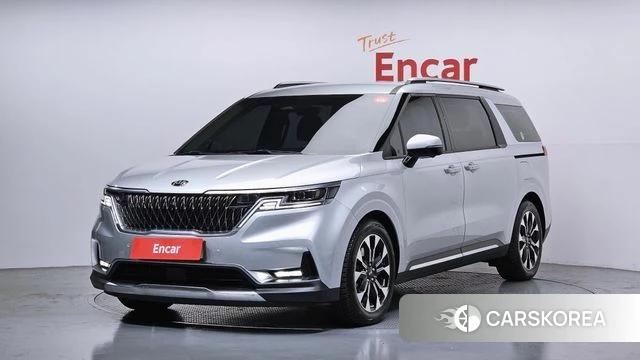 Kia Carnival 4th generation 2021 Серебряный из Кореи