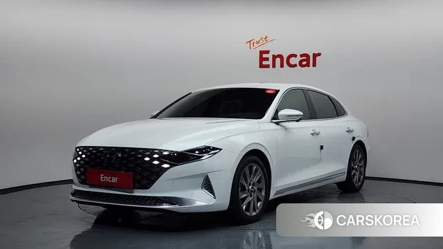 Hyundai The New Grandeur IG Hybrid 2020 Белый из Кореи