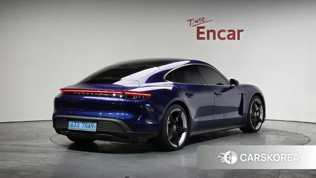 Porsche Taycan 2022 Синий из Кореи