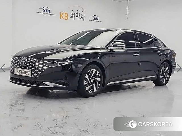 Hyundai The New Grandeur IG Hybrid 2022 Черный из Кореи