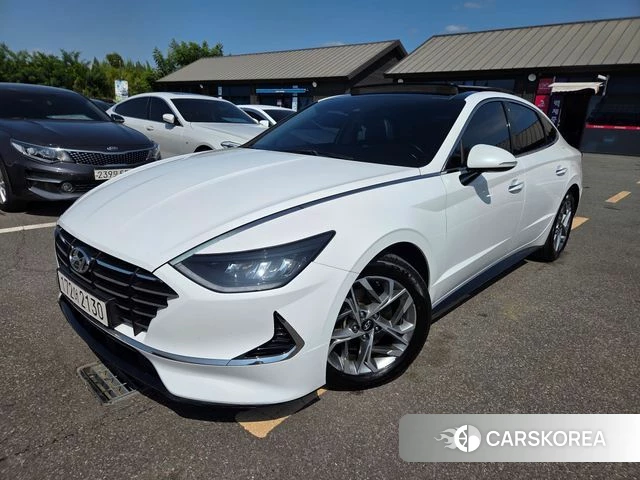 Hyundai Sonata (DN8) 2019 Белый из Кореи