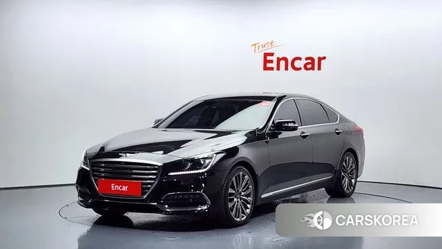 Genesis G80 2018 Черный из Кореи