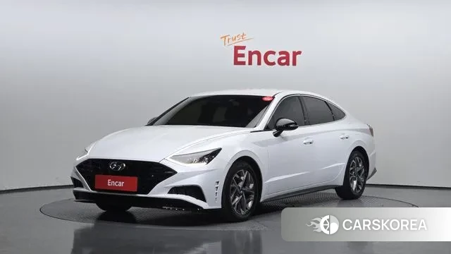 Hyundai Sonata (DN8) 2021 Белый из Кореи