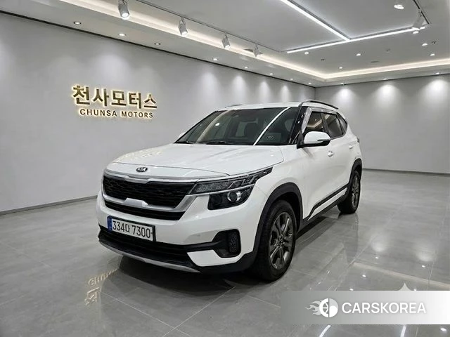 Kia Seltos 2020 Белый из Кореи