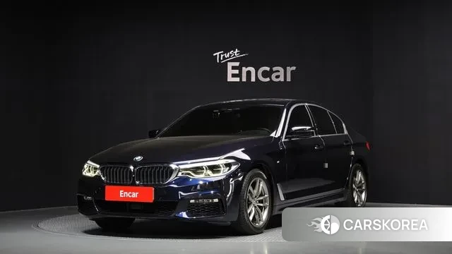 BMW 5 Series (G30) 2018 Черный из Кореи