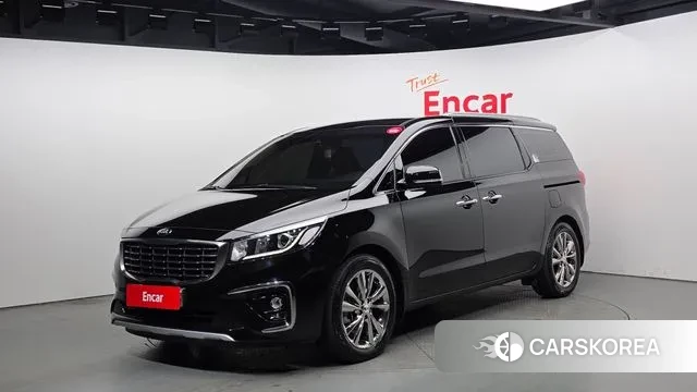 Kia The New Carnival 2019 Черный из Кореи