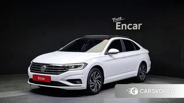 Volkswagen 7th Generation of Jetta 2021 Белый из Кореи