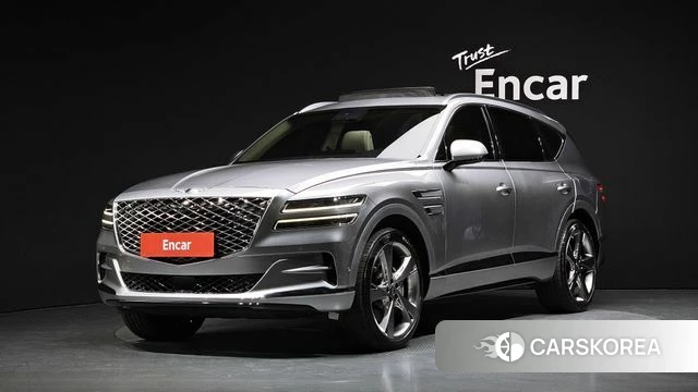 Genesis GV80 2022 Серебристо-серый из Кореи