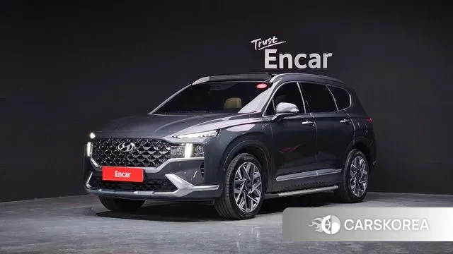 Hyundai The New Santa Fe 2020 Серый из Кореи