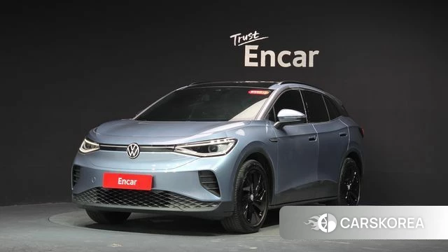 Volkswagen ID.4 2022 Светло-серебряный цвет из Кореи