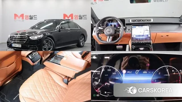 Mercedes-Benz S-Class W223 2023 Черный из Кореи