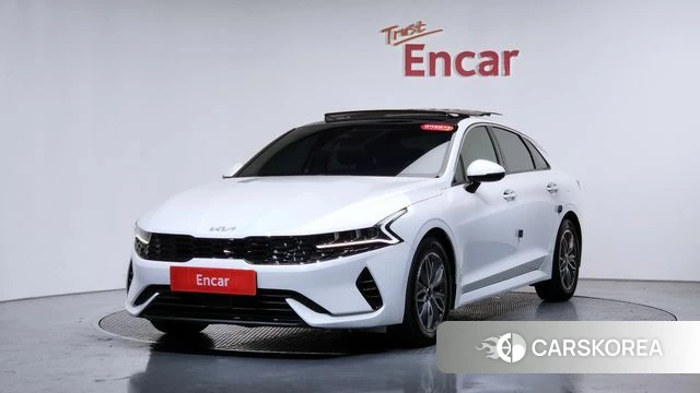 Kia K5 Hybrid 3rd Generation 2022 Белый из Кореи