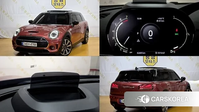 Mini Cooper S Clubman 2021 Красный из Кореи
