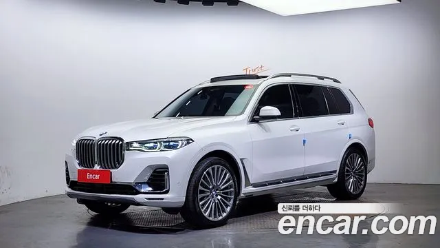 BMW X7 (G07) 2020 Белый из Кореи