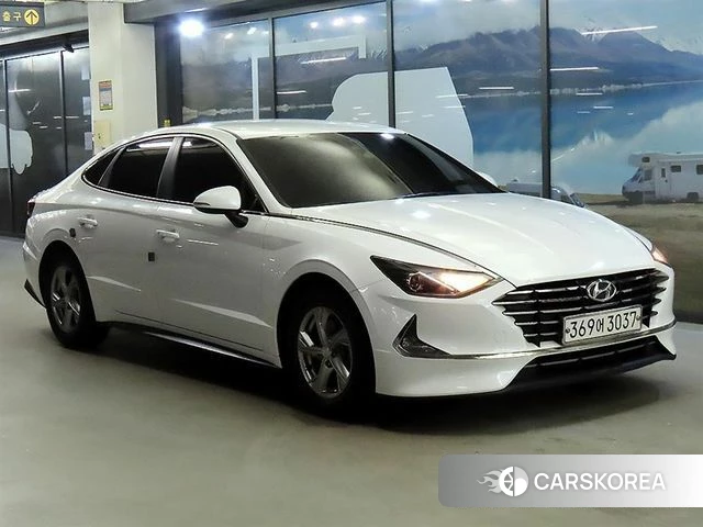 Hyundai Sonata (DN8) 2019 Белый из Кореи