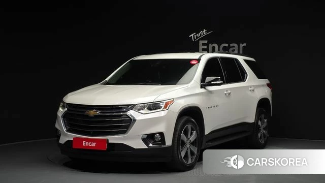 Chevrolet (GM Daewoo) Traverse 2021 Белый из Кореи