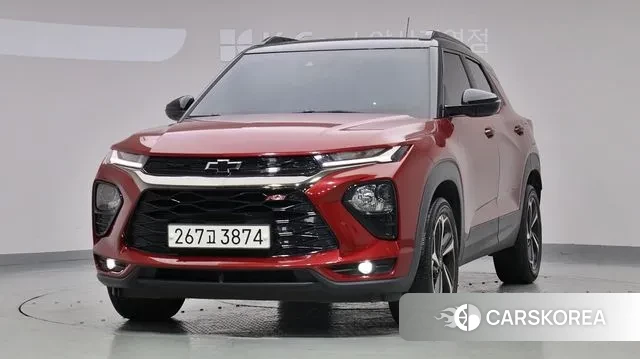 Chevrolet (GM Daewoo) Trailblazer 2020 Красный из Кореи