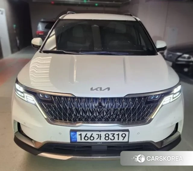 Kia Carnival 4th generation 2022 Белый из Кореи
