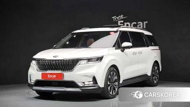 Kia Carnival 4th generation 2021 Белый из Кореи