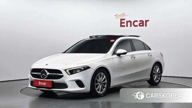 Mercedes-Benz A-Class W177 2020 Белый из Кореи