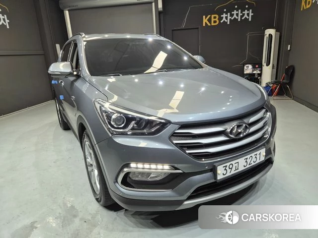 Hyundai Santa Fe The Prime 2018 Серый из Кореи