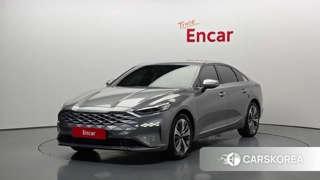 Kia K8 Hybrid 2023 Серебристо-серый из Кореи