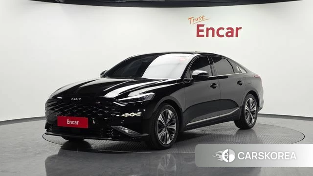 Kia K8 Hybrid 2021 Черный из Кореи