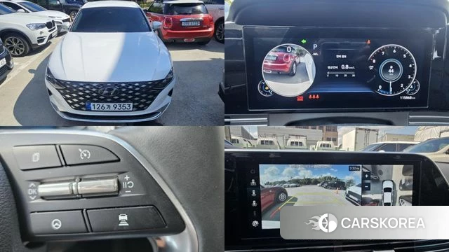 Hyundai The New Grandeur IG 2022 Белый из Кореи